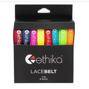 NWT Ethika Shoelace Belts 8 Pack - Neon